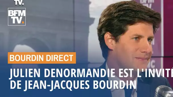 Julien Denormandie face à Jean-Jacques Bourdin en direct