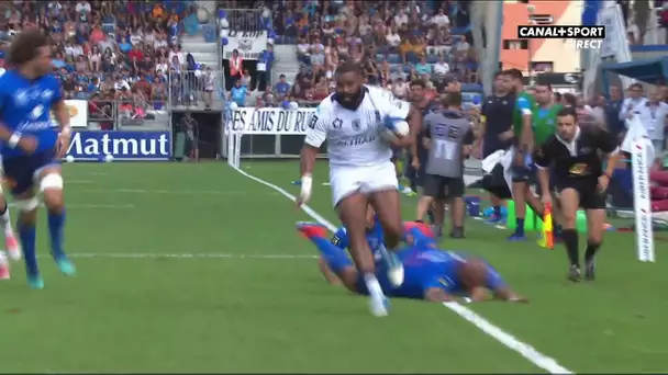 Top 14 - 1ère journée - Castres / Montpellier : L'essai de Nagusa face à Castres