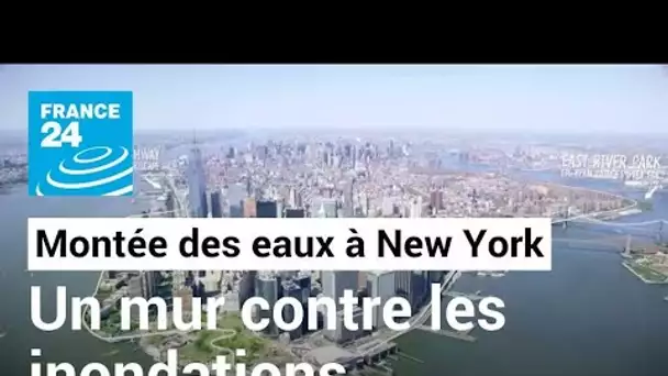 Montée des eaux : New-York construit un gigantesque mur anti-inondations • FRANCE 24