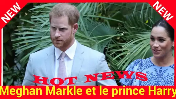 Meghan Markle et le prince Harry à la rencontre de Mohammed VI : cette absence qui intrigue