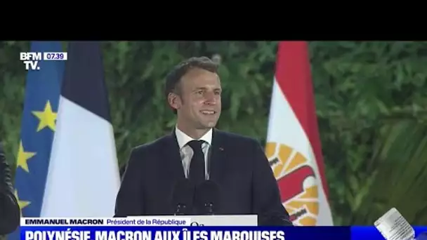 Emmanuel Macron en Polynésie : Cette blague osée qui ne devrait pas faire rire...