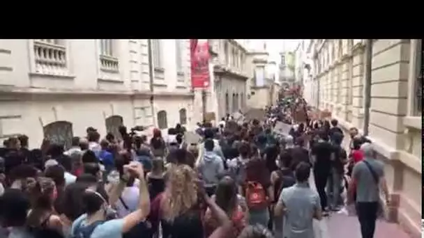 Montpellier : manifestation pour Traore et Floyd