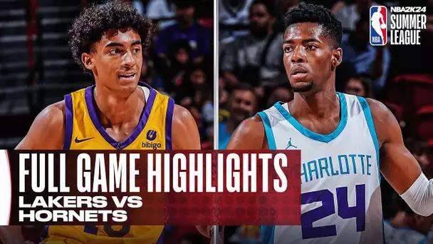 LAKERS vs HORNETS | NBA SUMMER LEAGUE | FULL GAME HIGHLIGHTS