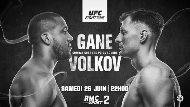 UFC Fight Night : Gane vs Volkov, le 26 juin sur RMC Sport 2