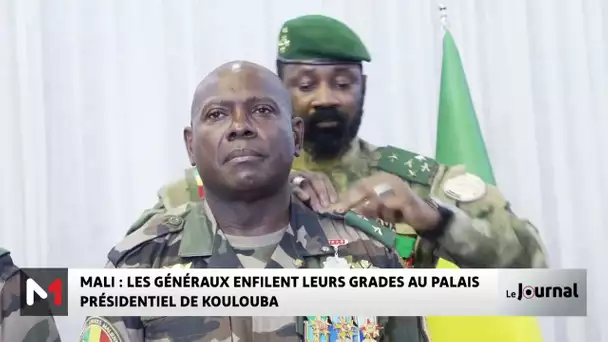 Mali : Les généraux enfilent leurs grades au Palais présidentiel de Koulouba