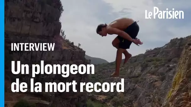 Un Français bat le record du monde de Døds, ces « plongeons de la mort » en faux plats