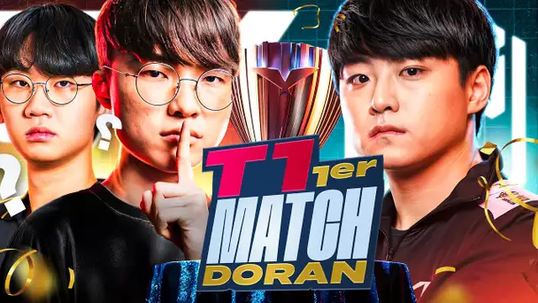 T1 vs DK🔥LE 1ER MATCH T1 DE DORAN!! (FEARLESS DRAFT LCK OMGG)