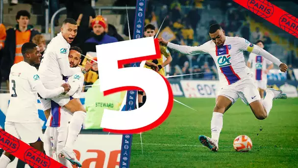 ⚽️📹 First quintuple in Paris Saint-Germain history for Kylian Mbappé!