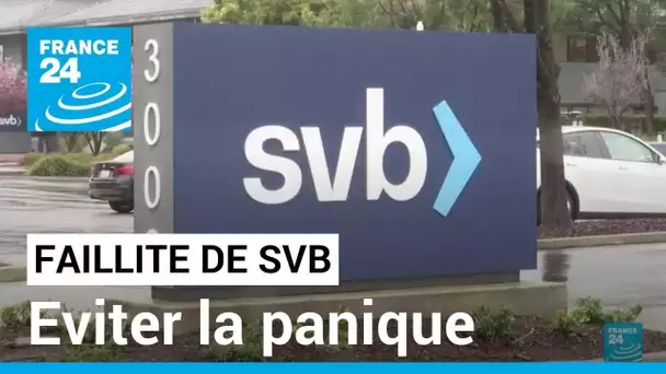 Faillite de la banque SVB : Joe Biden et les Européens tentent de rassurer • FRANCE 24