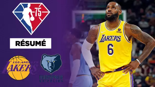 Résumé NBA VF : Los Angeles Lakers @ Memphis Grizzlies