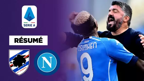 Résumé : Avec Osimhen, le Napoli relève la tête contre la Sampdoria !