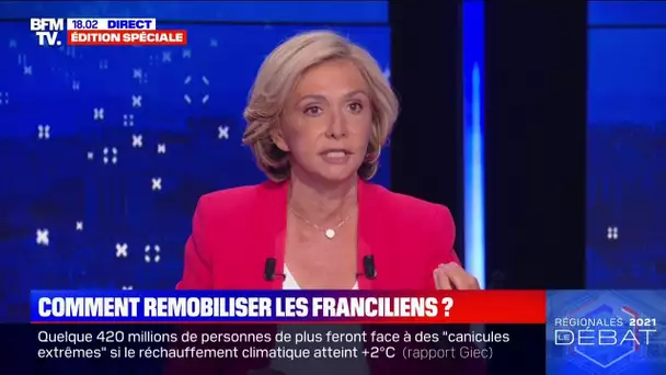 Régionales: comment remobiliser les Franciliens ? La réponse de Valérie Pécresse