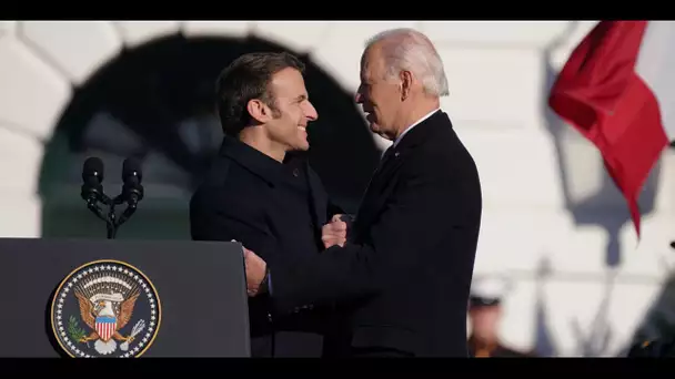 États-Unis : ce qu'il faut retenir de la conférence de presse entre Biden et Macron