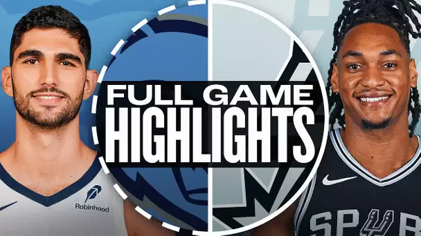 GRIZZLIES at SPURS | FULL GAME HIGHLIGHTS | January 17, 2025