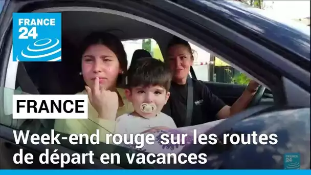 Début de vacances scolaires en France : week-end classé rouge sur les routes • FRANCE 24