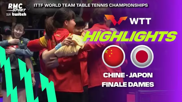 Tennis de table : Finale totalement folle entre la Chine et le Japon aux Mondiaux