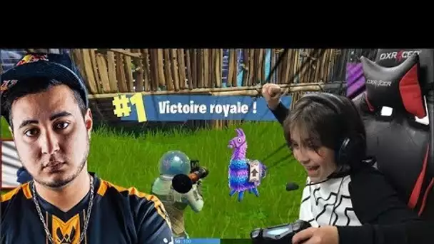 OMAR 11 ANS PRO PLAYER SUR FORTNITE BATTLE ROYALE !