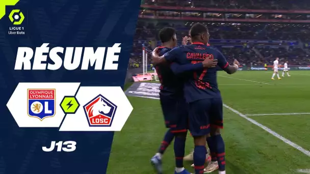 OLYMPIQUE LYONNAIS - LOSC LILLE (0 - 2) - Résumé - (OL - LOSC) / 2023/2024