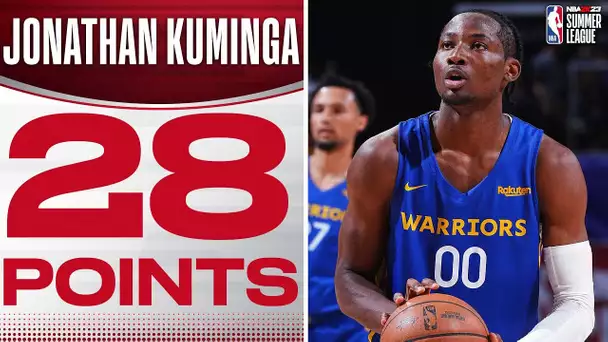 Jonathan Kuminga Leads Warriors With 28 PTS!