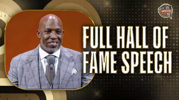 Chauncy Billups | Hall of Fame Enshrinement Speech