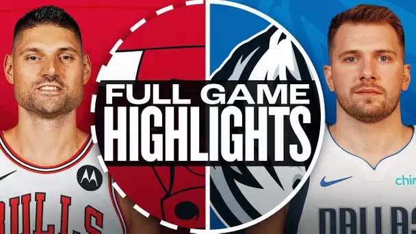 BULLS at MAVERICKS | FULL GAME HIGHLIGHTS | November 6, 2024