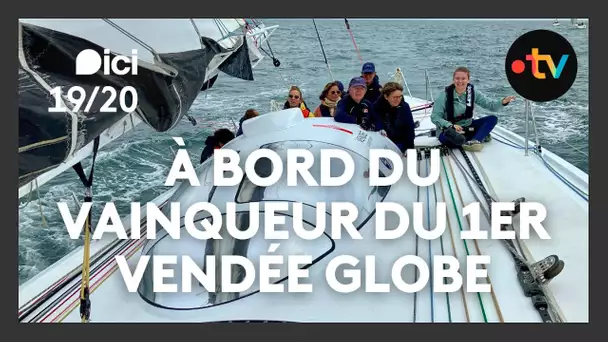 Naviguer sur le bateau vainqueur du 1er Vengée Globe