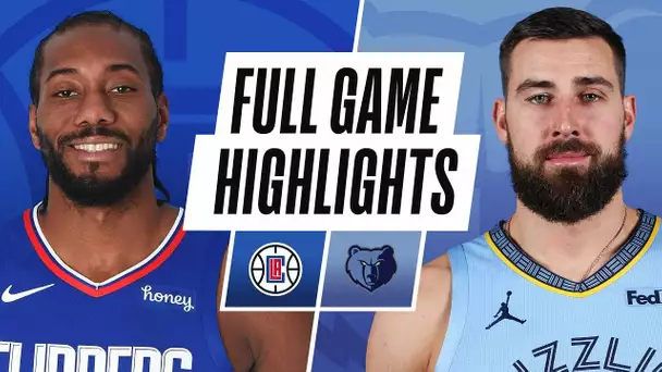 CLIPPERS at GRIZZLIES | FULL GAME HIGHLIGHTS | February 26, 2021