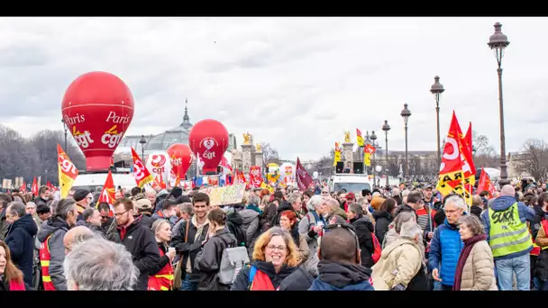 Réforme des retraites : l'intersyndicale appelle à une neuvième journée de mobilisation jeudi