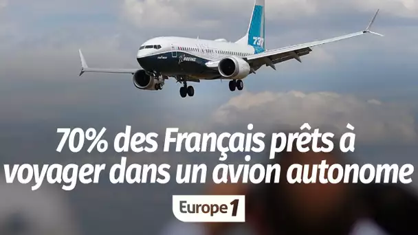 EXCLUSIF - 70% des Français se disent prêts à voyager dans un avion autonome