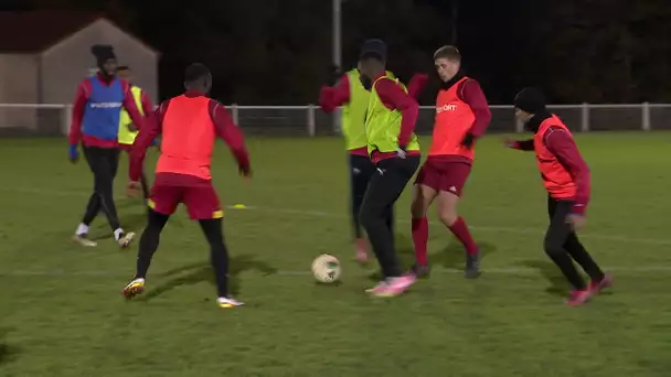 Le club de football FC Chauvigny affronte le club professionnel du Havre en Coupe de France