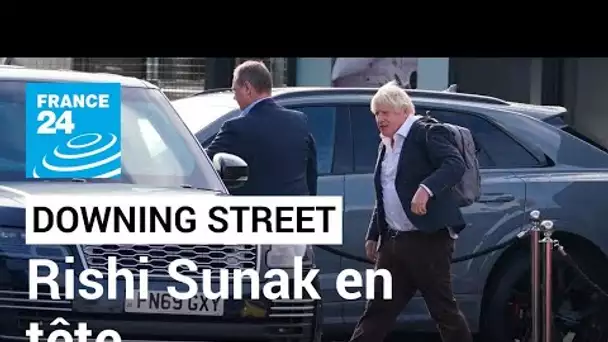 Downing Street : Boris Johnson de retour à Londres, Rishi Sunak en tête des parrainages • FRANCE 24