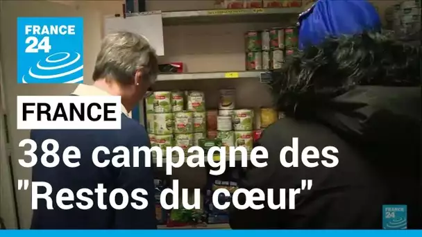 "Restos du cœur" : une 38e campagne sur fond de précarité aggravée • FRANCE 24