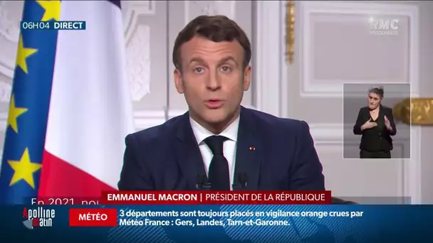 Discours d’Emmanuel Macron: redonner de l’espoir pour la nouvelle année