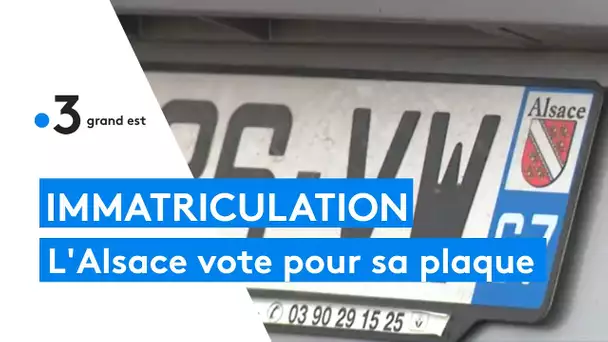 L'Alsace se cherche une plaque d'immatriculation