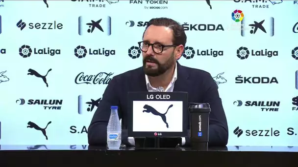 Rueda de prensa Valencia CF vs Levante UD