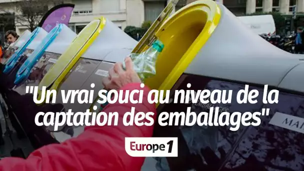 Consigne des bouteilles en plastique : "Il y a un vrai soucis au niveau de la captation des embal…