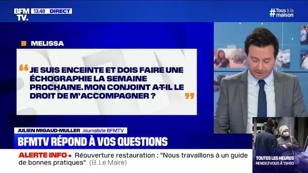 Je suis enceinte et dois faire une échographie, mon conjoint peut-il m'accompagner? BFMTV répond