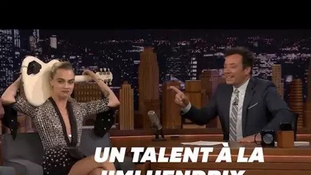 Cara Delevingne dévoile son incroyable talent caché