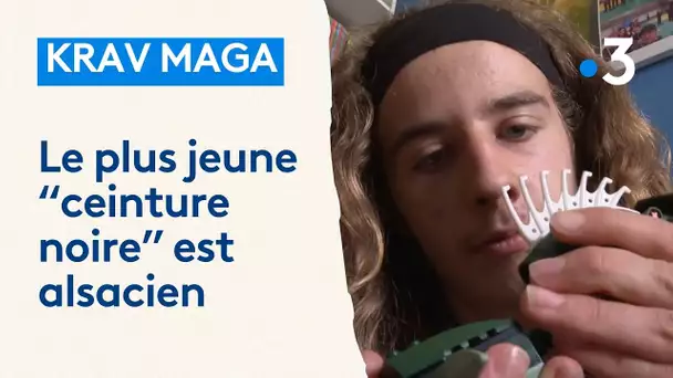 A seulement 14 ans, il est le plus jeune "ceinture noire" de Krav Maga