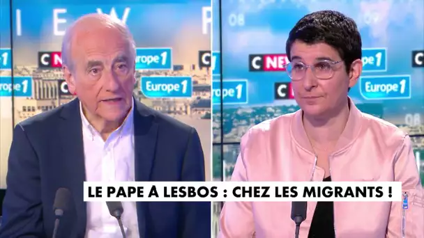 Pape à Lesbos : "Faire passer un message sur l'accueil des migrants et de fraternité"