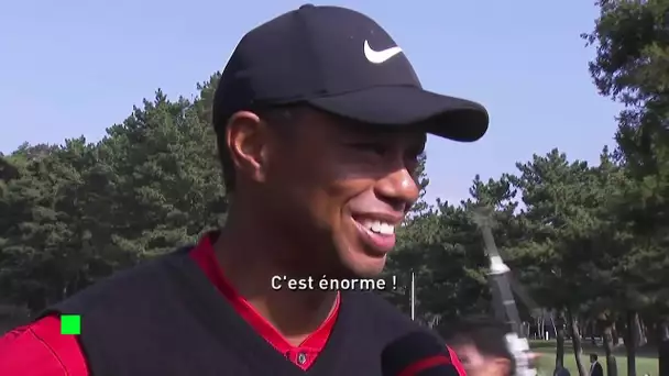 Tiger Woods : "C'est énorme"