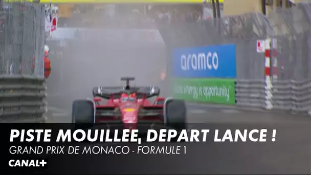 Le départ lancé du Grand Prix de Monaco - F1