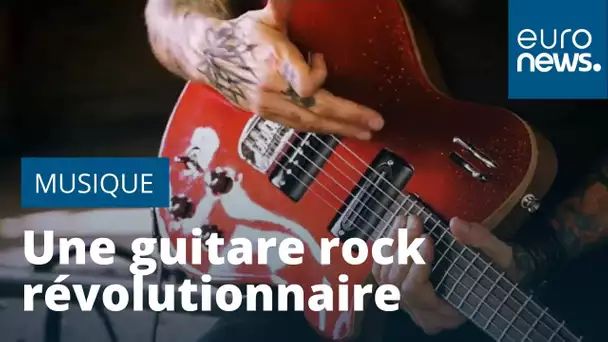 Une guitare rock révolutionnaire conçue en Auvergne