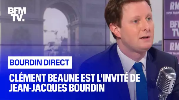 Clément Beaune face à Jean-Jacques Bourdin en direct