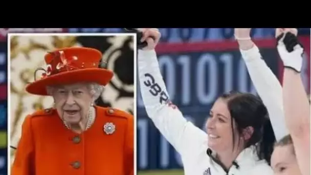 Message émouvant de Queen à l'équipe GB alors qu'elle combat Covid: "Félicitations!"