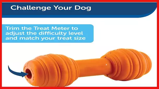 PetSafe Sportsmen Chuckle Interactive Dog Toy with Noise Maker - Use with Food or Treats