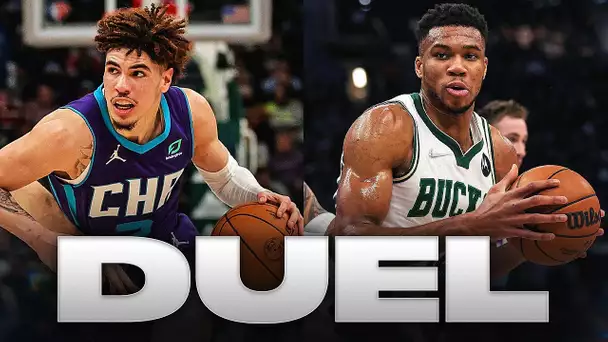 Giannis (40 PTS) DUELS LaMelo (36 PTS) Down To The Wire! 🆚