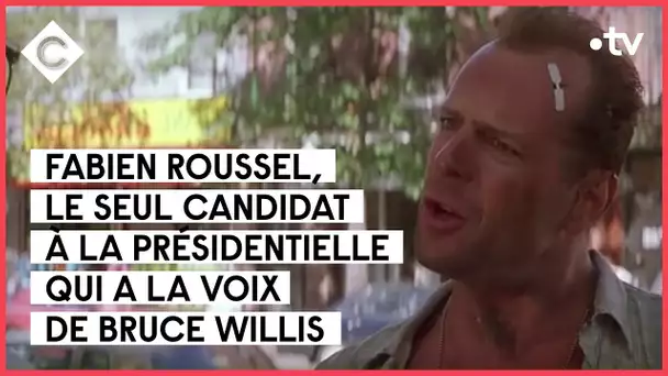 Fabien Roussel, la voix française de Bruce Willis - C à vous - 26/01/2022