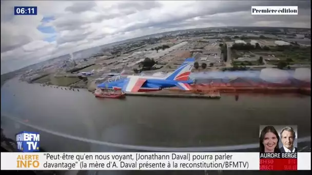 La patrouille de France a survolé l'Armada de Rouen dimanche