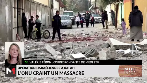 Opérations israéliennes à Rafah : l´ONU craint un massacre